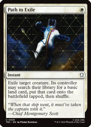 Path to Exile (Surge Foil) (TRC-425) - Commander: Star Trek Foil | Grognard Games