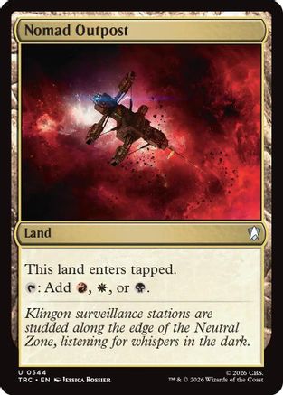 Nomad Outpost (TRC-544) - Commander: Star Trek | Grognard Games