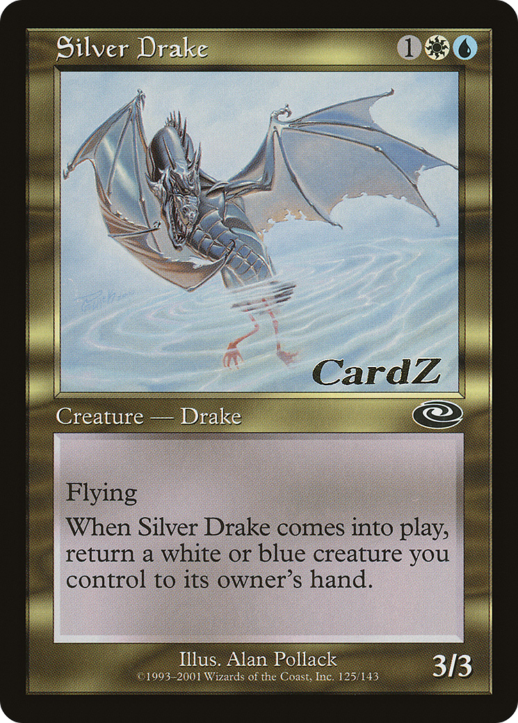 Silver Drake (MEDIA-125) - Media and Collaboration Promos Foil | Grognard Games