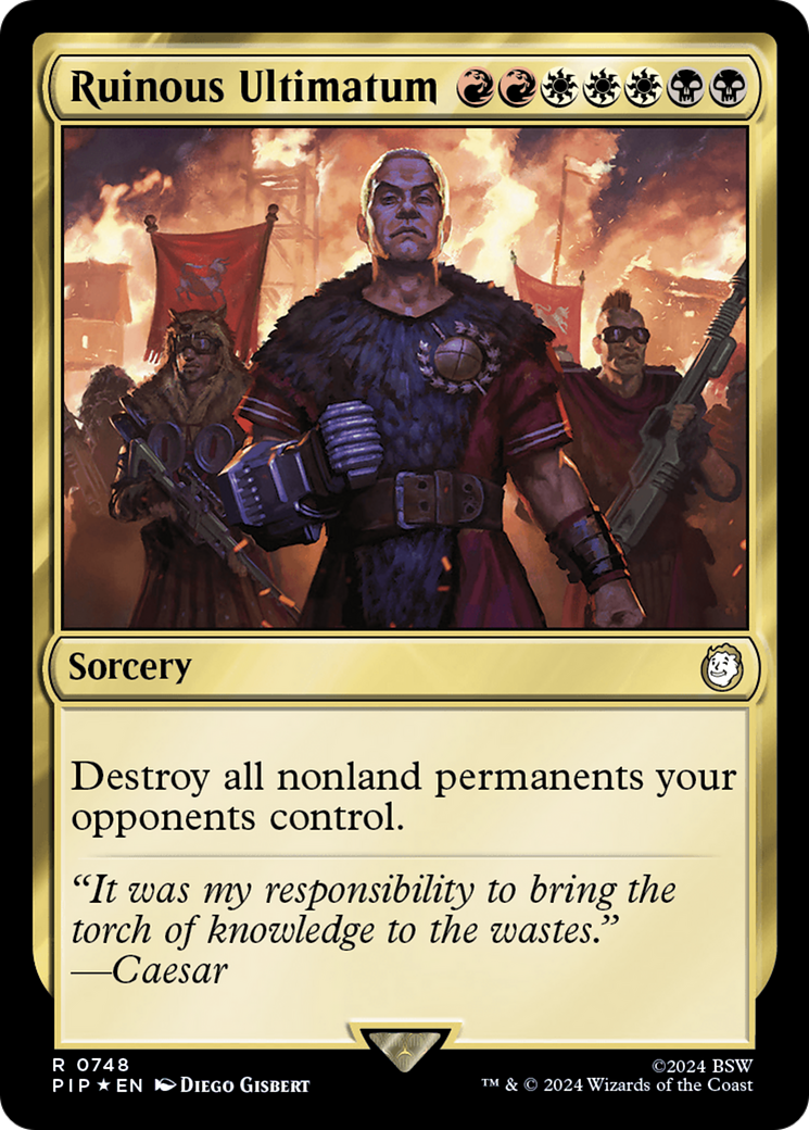 Ruinous Ultimatum (Surge Foil) [Fallout] | Grognard Games