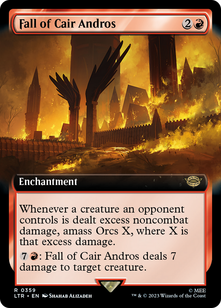 Fall of Cair Andros (Extended Art) [The Lord of the Rings: Tales of Middle-Earth] | Grognard Games