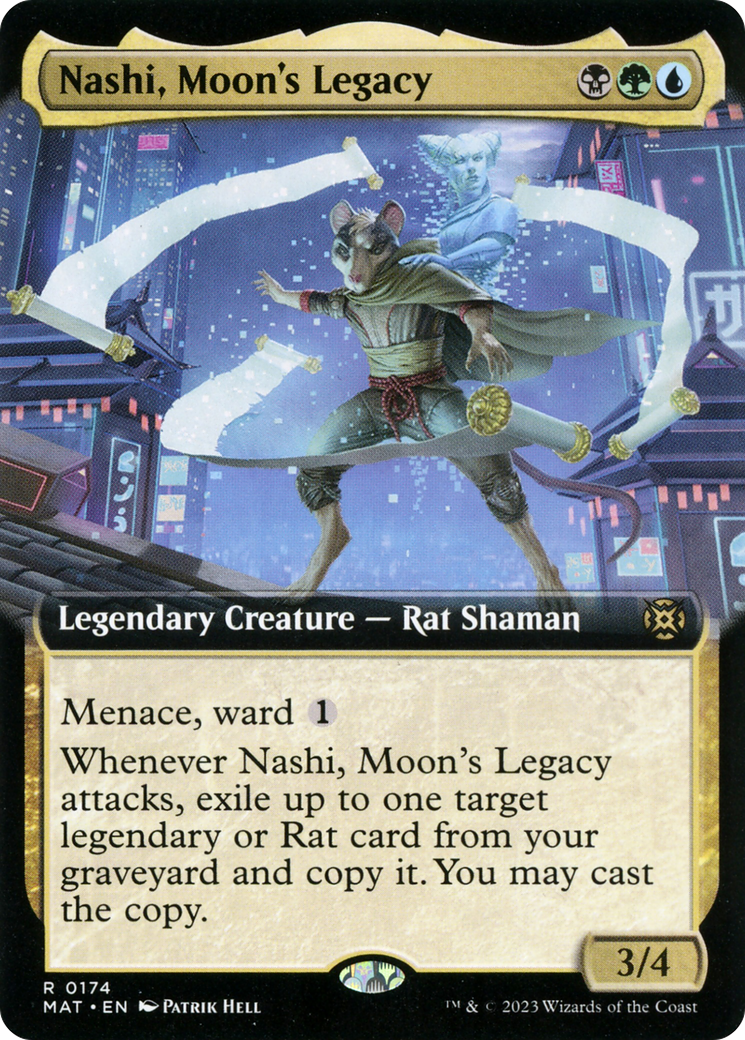 Nashi, Moon's Legacy (Extended Art) [March of the Machine: The Aftermath] | Grognard Games