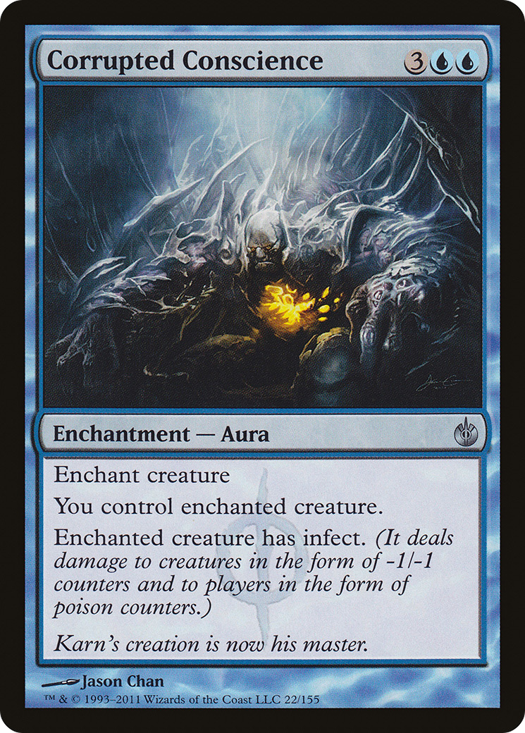 Corrupted Conscience [Mirrodin Besieged] | Grognard Games