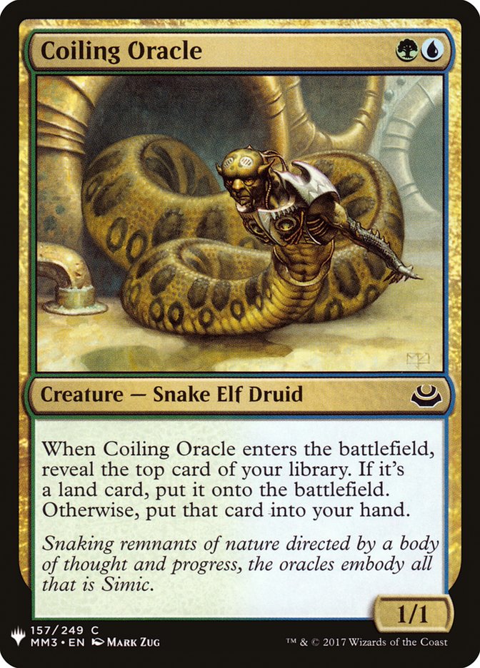 Coiling Oracle [Mystery Booster] | Grognard Games