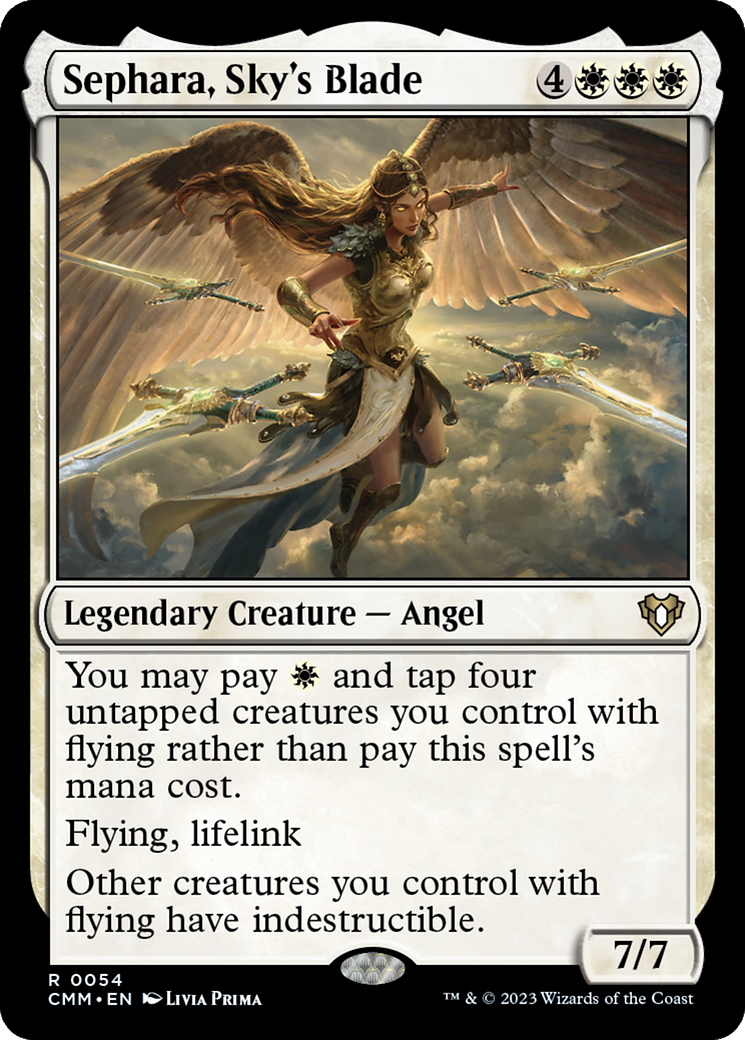 Sephara, Sky's Blade [Commander Masters] | Grognard Games