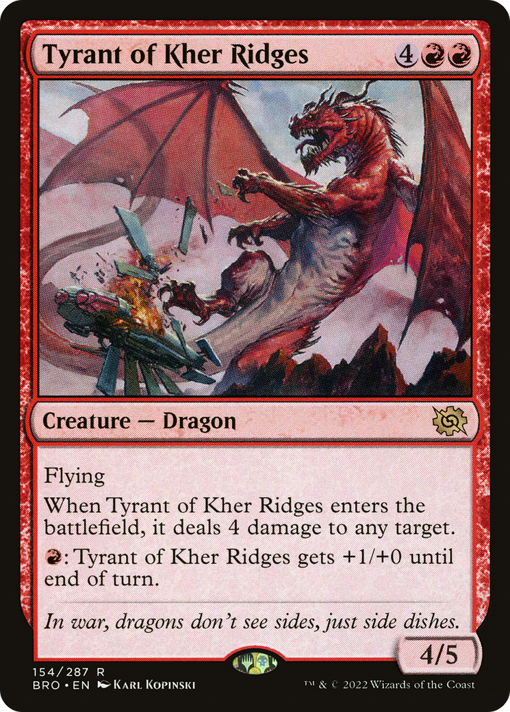 Tyrant of Kher Ridges [The Brothers' War] | Grognard Games
