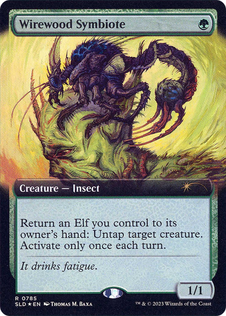 Wirewood Symbiote (Extended Art) [Secret Lair Drop Series] | Grognard Games