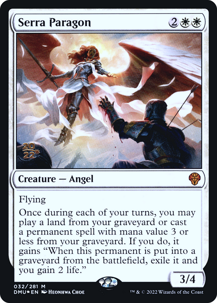 Serra Paragon [Dominaria United Prerelease Promos] | Grognard Games