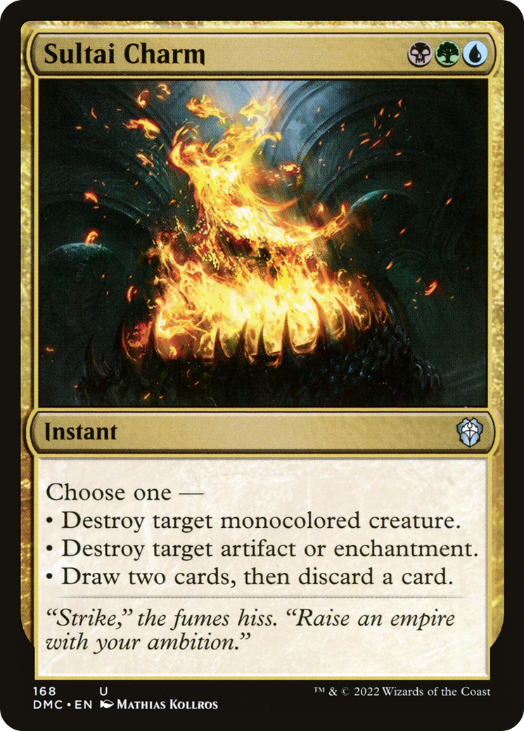 Sultai Charm [Dominaria United Commander] | Grognard Games