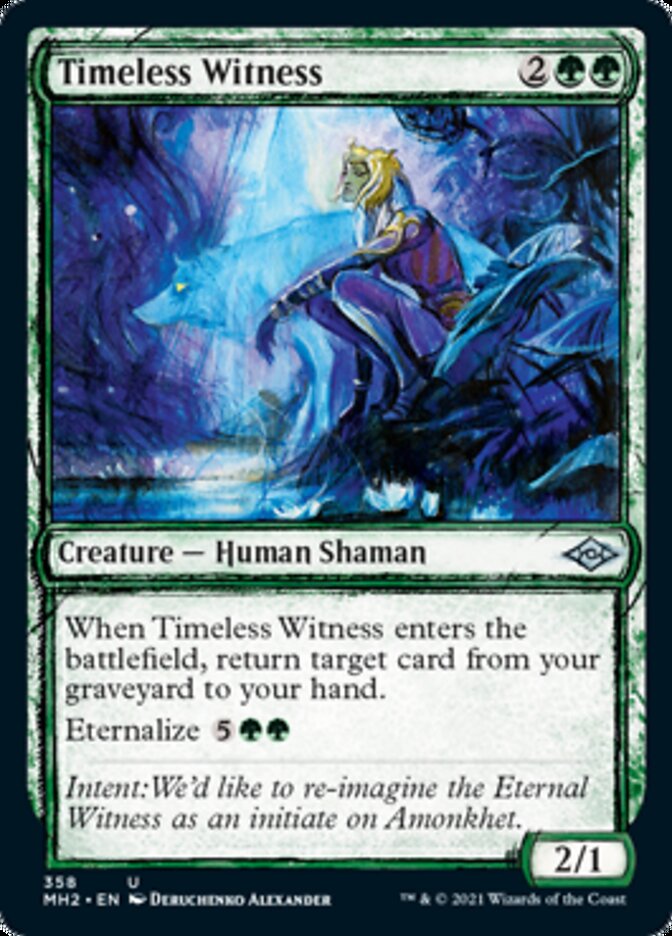 Timeless Witness (Sketch) [Modern Horizons 2] | Grognard Games