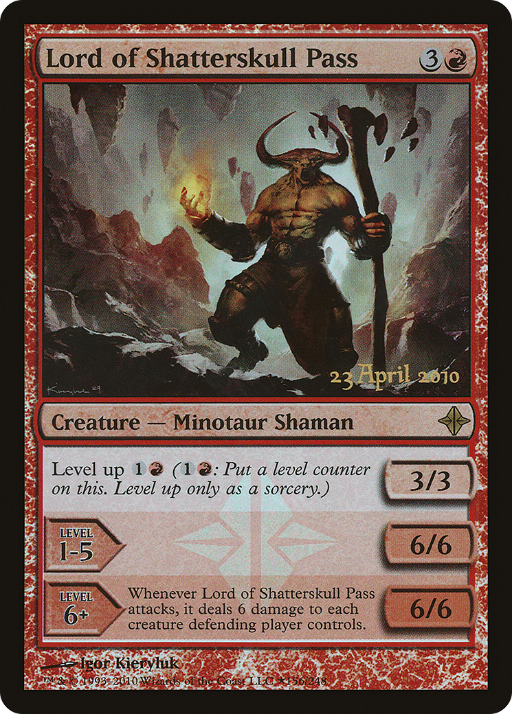 Lord of Shatterskull Pass [Rise of the Eldrazi Prerelease Promos] | Grognard Games