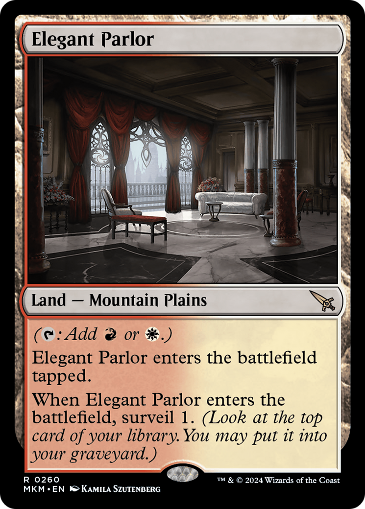 Elegant Parlor [Murders at Karlov Manor] | Grognard Games