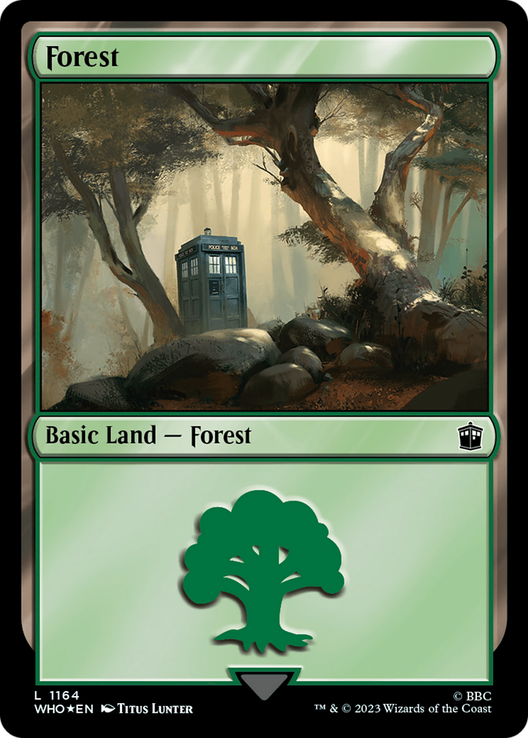 Forest (1164) (Surge Foil) [Doctor Who] | Grognard Games
