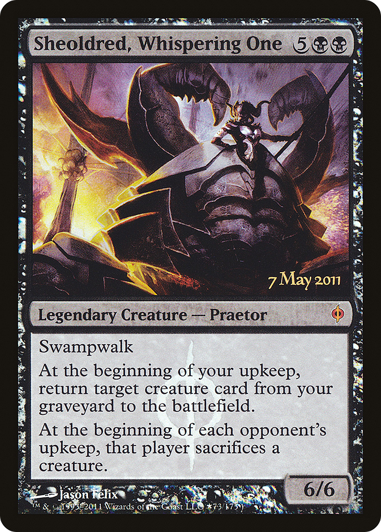 Sheoldred, Whispering One [New Phyrexia Prerelease Promos] | Grognard Games