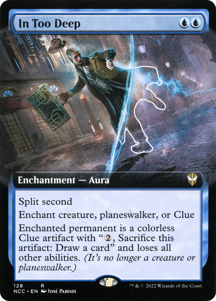 In Too Deep (Extended Art) [Streets of New Capenna Commander] | Grognard Games