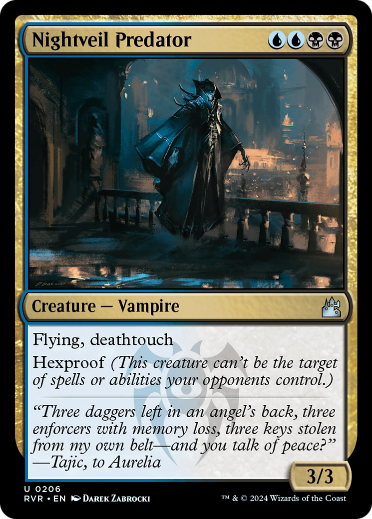 Nightveil Predator [Ravnica Remastered] | Grognard Games