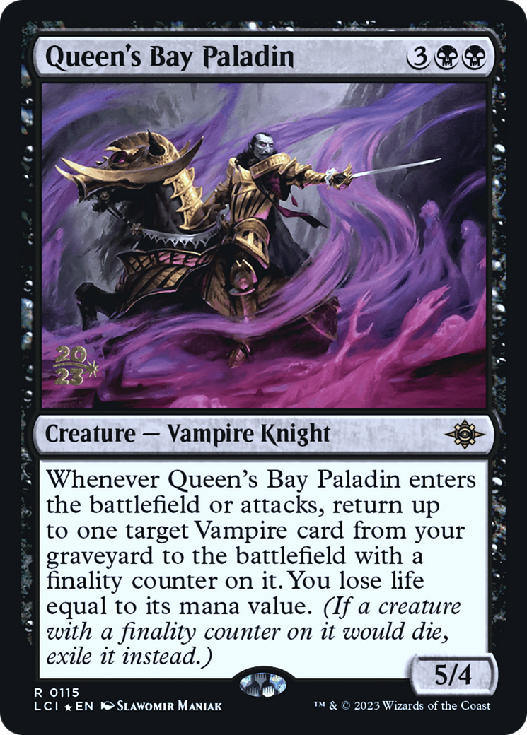 Queen's Bay Paladin [The Lost Caverns of Ixalan Prerelease Cards] | Grognard Games