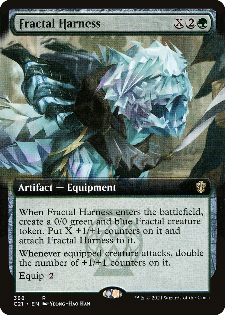 Fractal Harness (Extended) [Commander 2021] | Grognard Games