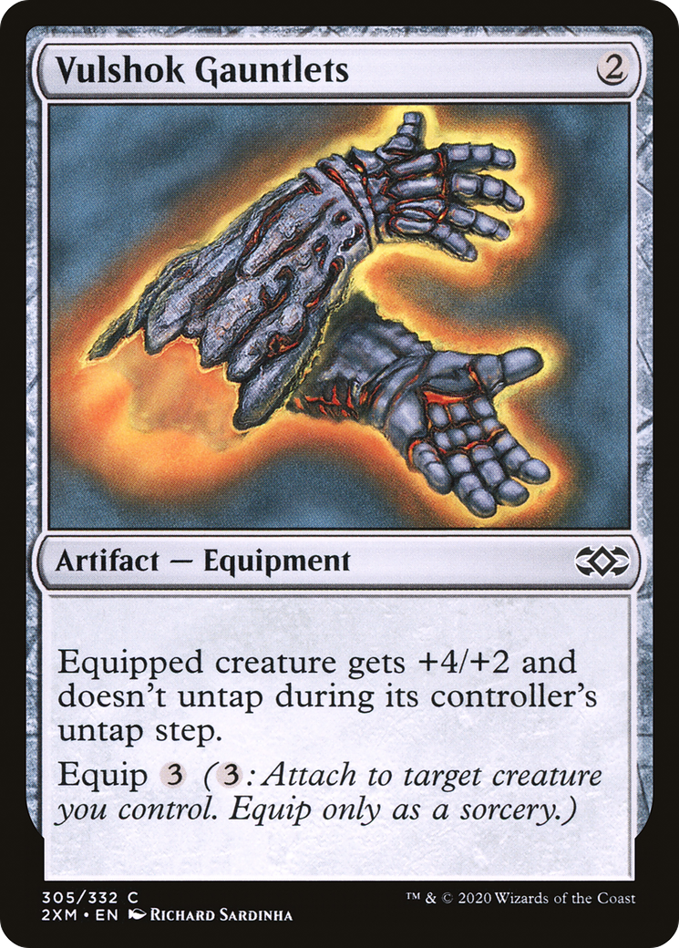 Vulshok Gauntlets [Double Masters] | Grognard Games