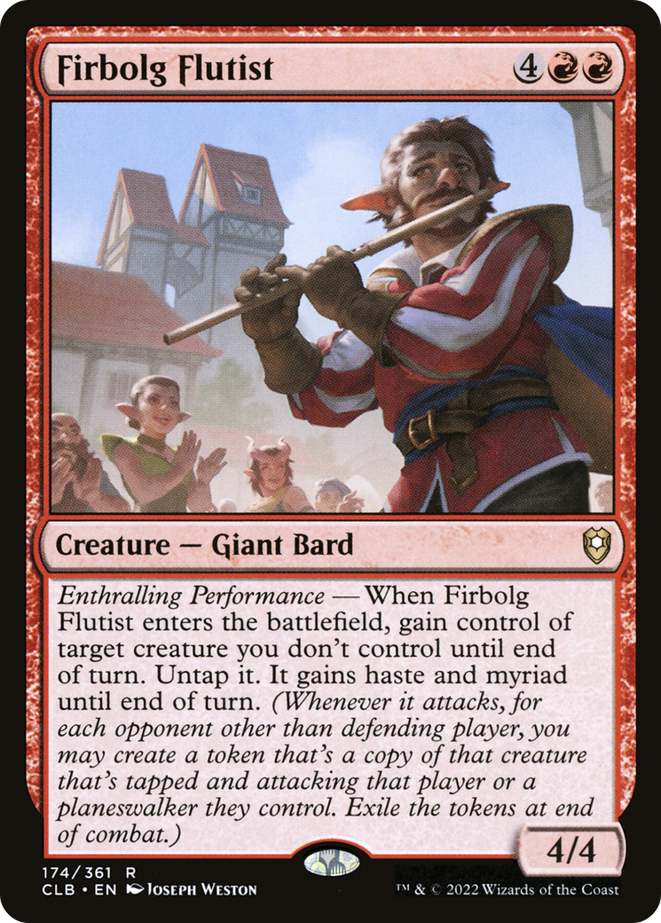 Firbolg Flutist [Commander Legends: Battle for Baldur's Gate] | Grognard Games