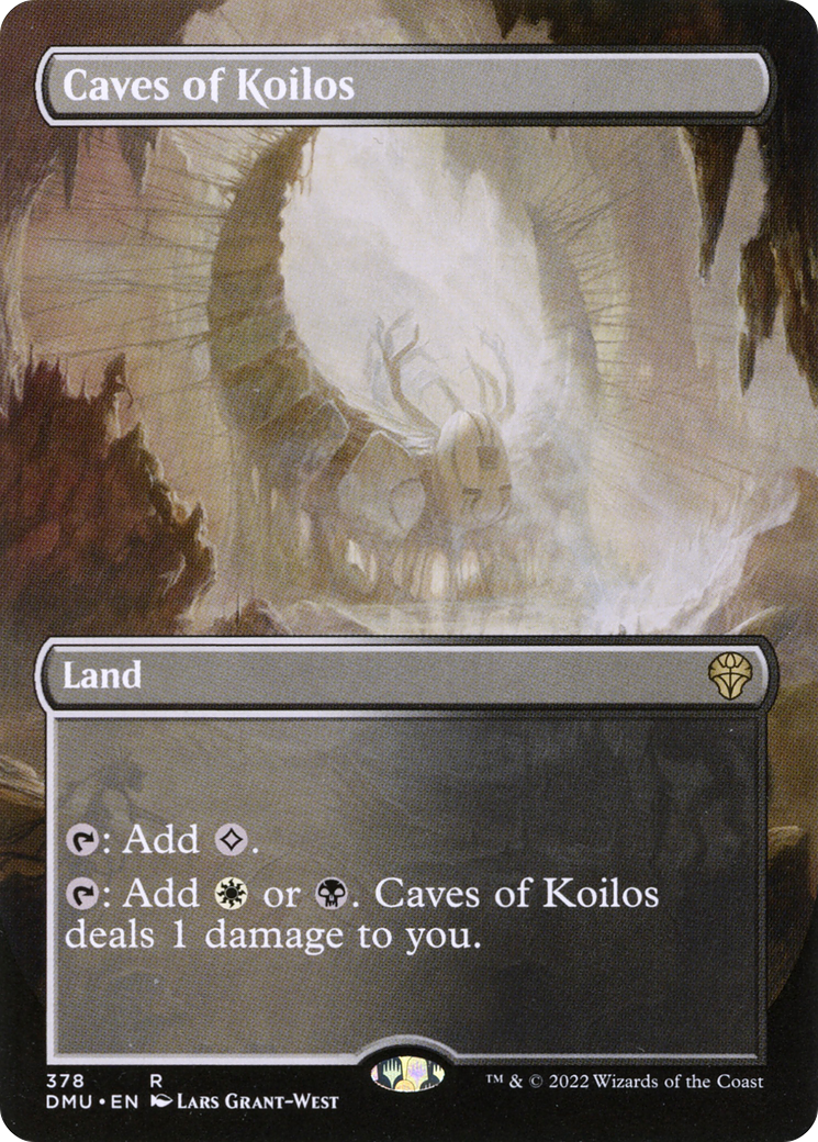 Caves of Koilos (Borderless Alternate Art) [Dominaria United] | Grognard Games