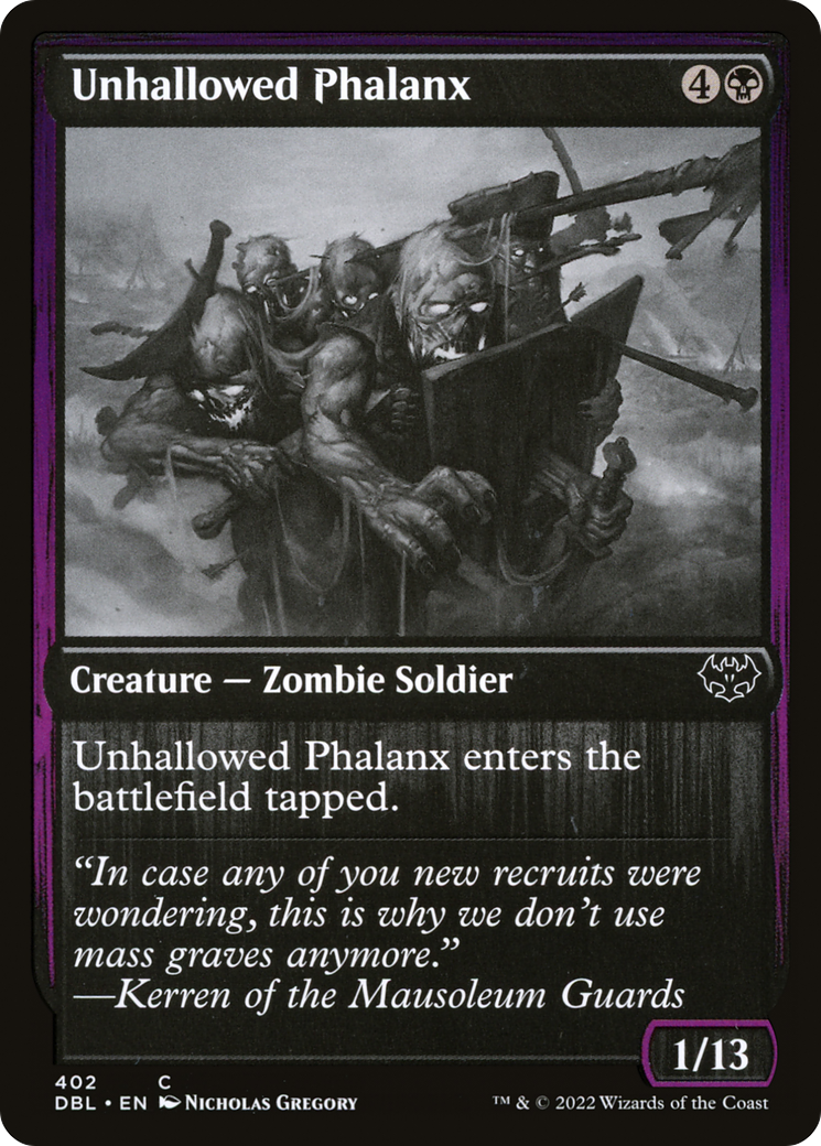 Unhallowed Phalanx [Innistrad: Double Feature] | Grognard Games