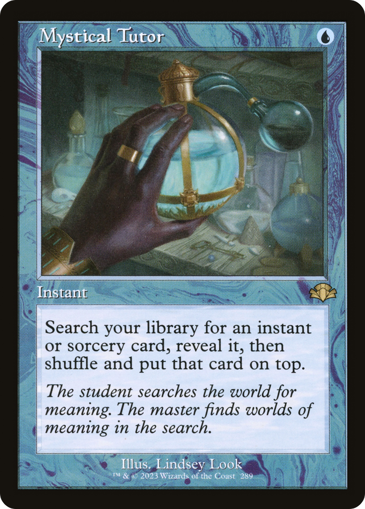 Mystical Tutor (Retro) [Dominaria Remastered] | Grognard Games