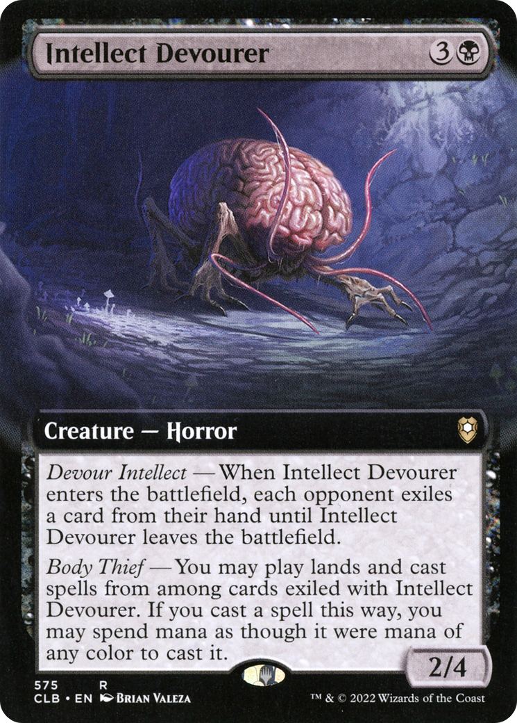 Intellect Devourer (Extended Art) [Commander Legends: Battle for Baldur's Gate] | Grognard Games