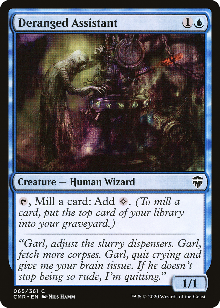 Deranged Assistant [Commander Legends] | Grognard Games