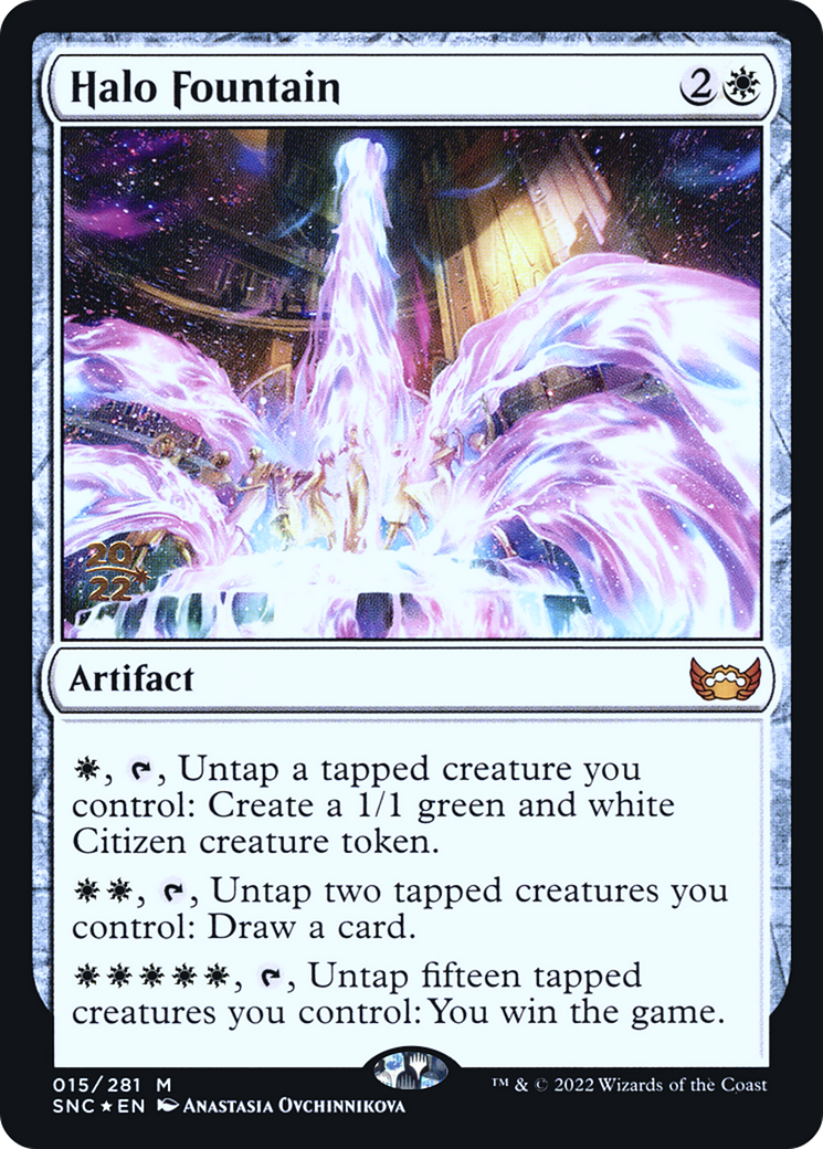 Halo Fountain [Streets of New Capenna Prerelease Promos] | Grognard Games