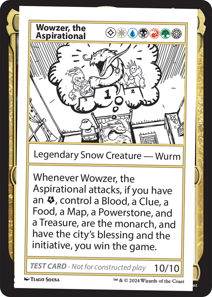 Wowzer, the Aspirational [Mystery Booster 2 Playtest Cards] | Grognard Games