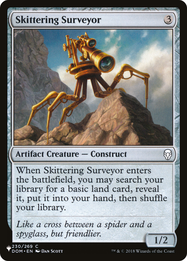 Skittering Surveyor [The List] | Grognard Games