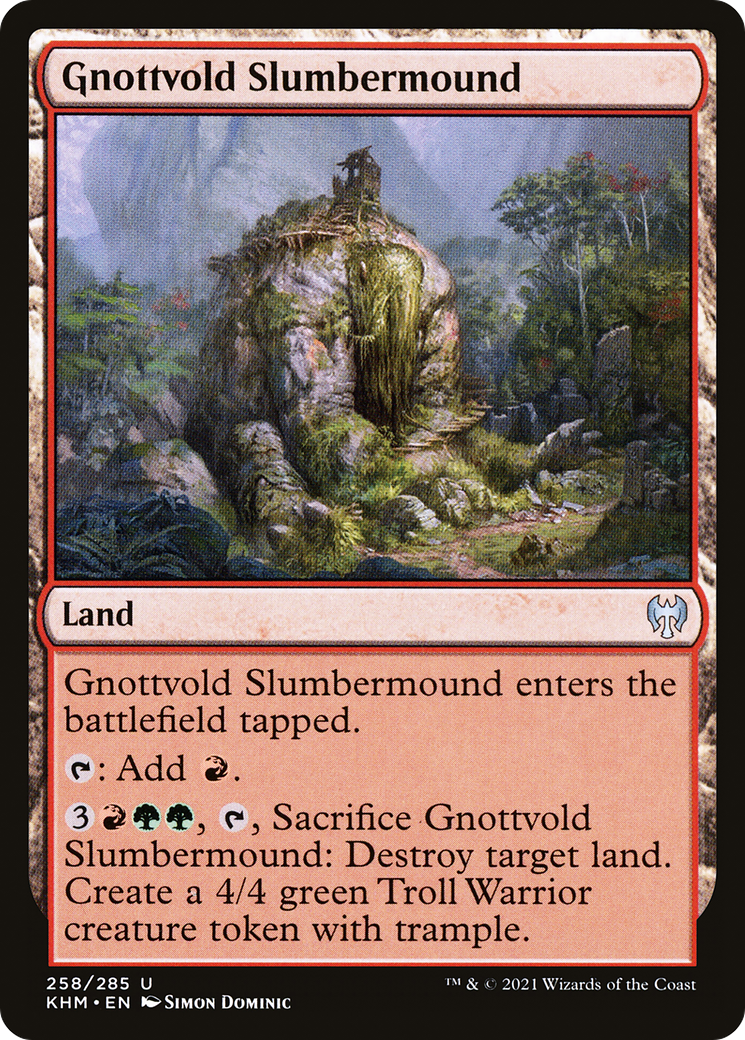 Gnottvold Slumbermound [Kaldheim] | Grognard Games