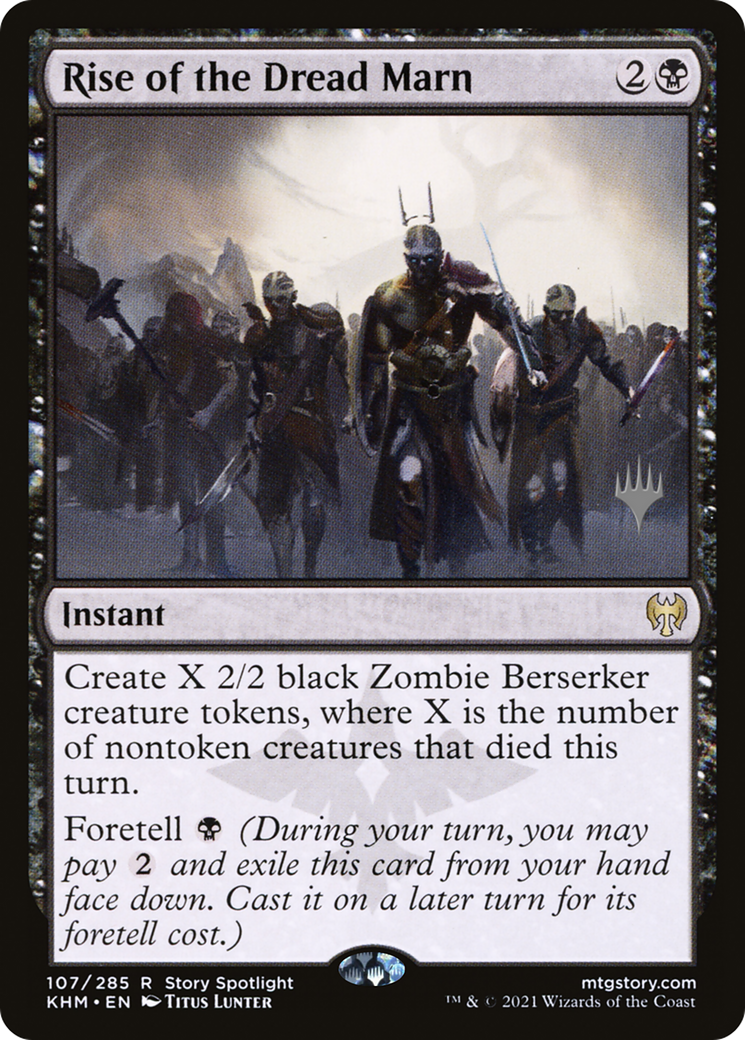 Rise of the Dread Marn [Kaldheim Promos] | Grognard Games