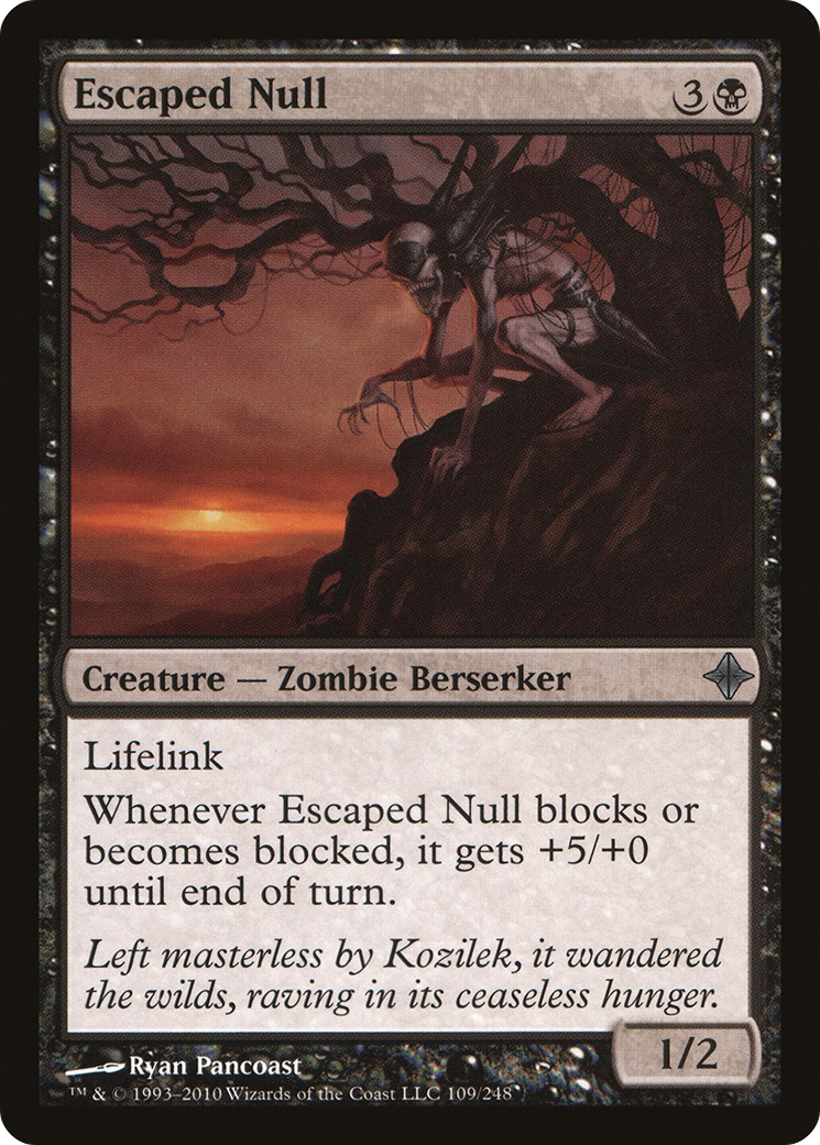 Escaped Null [Rise of the Eldrazi] | Grognard Games