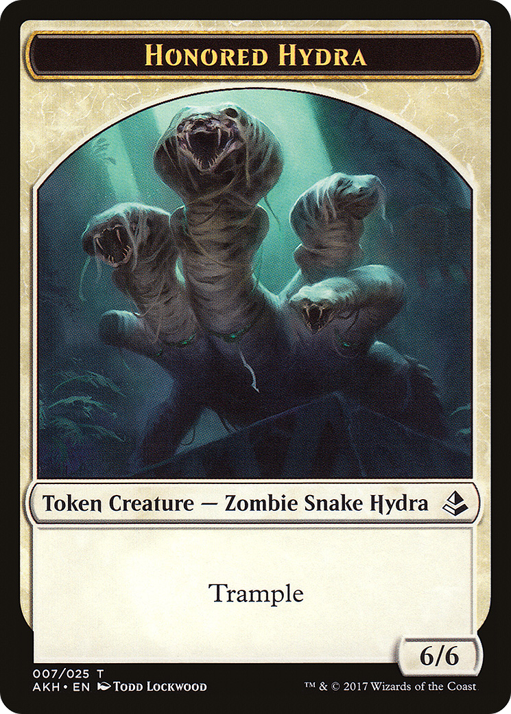 Honored Hydra (AKH-007) - Amonkhet Tokens Foil | Grognard Games