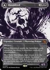 Sheoldred // The True Scriptures (Showcase Planar Booster Fun) [March of the Machine] | Grognard Games