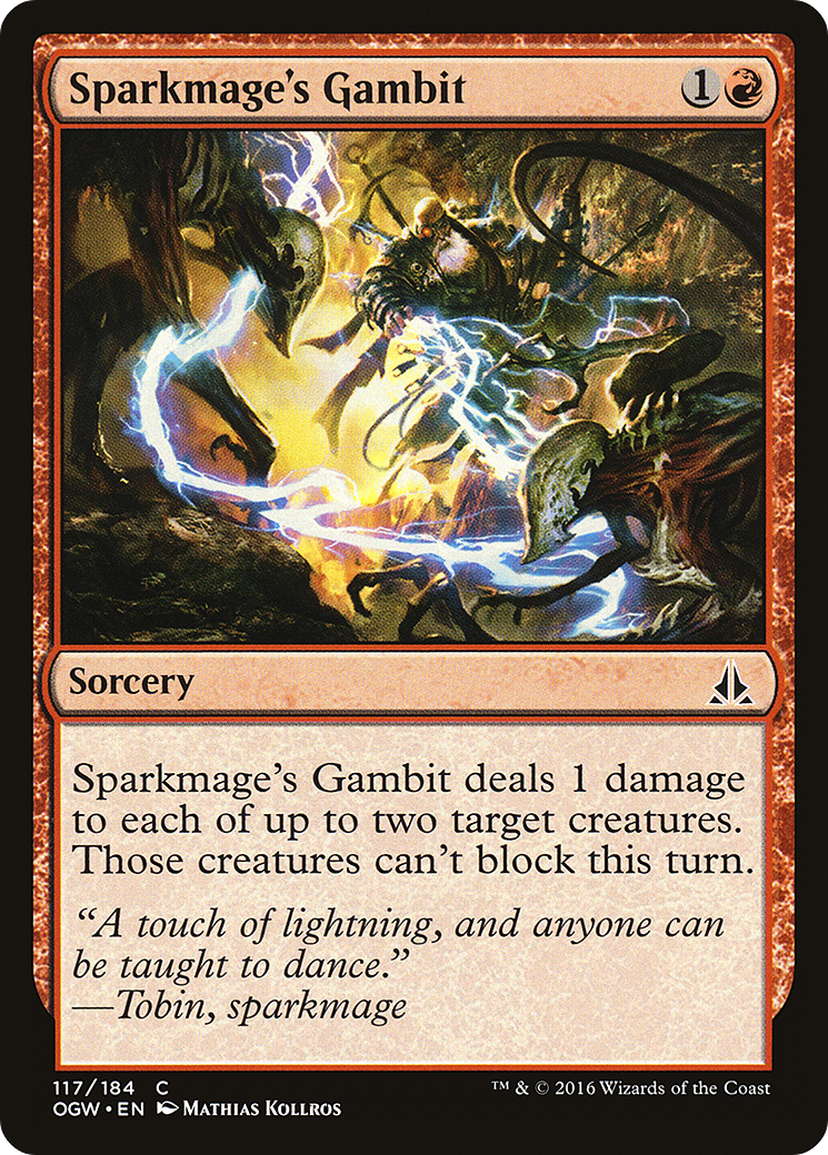 Sparkmage's Gambit [Oath of the Gatewatch] | Grognard Games