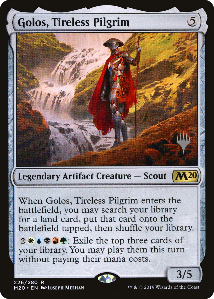 Golos, Tireless Pilgrim (Promo Pack) [Core Set 2020 Promos] | Grognard Games