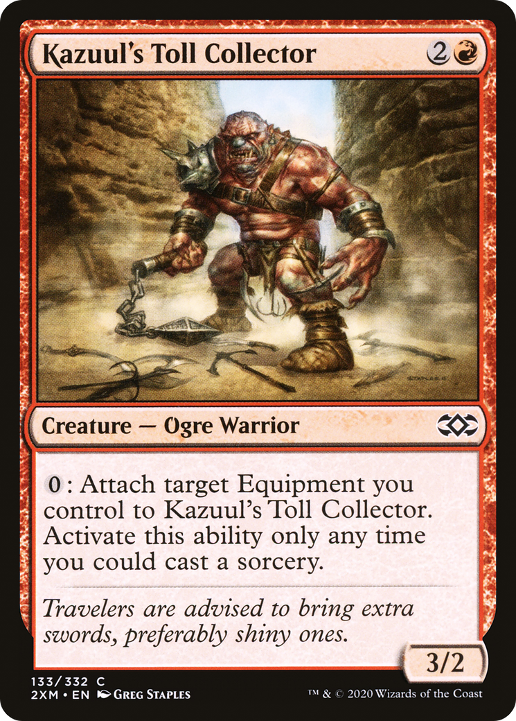 Kazuul's Toll Collector [Double Masters] | Grognard Games