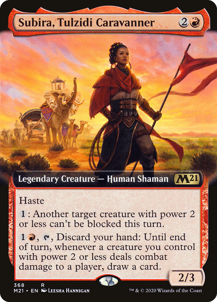 Subira, Tulzidi Caravanner (Extended) [Core Set 2021] | Grognard Games