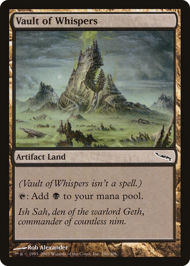 Vault of Whispers [Mirrodin] | Grognard Games