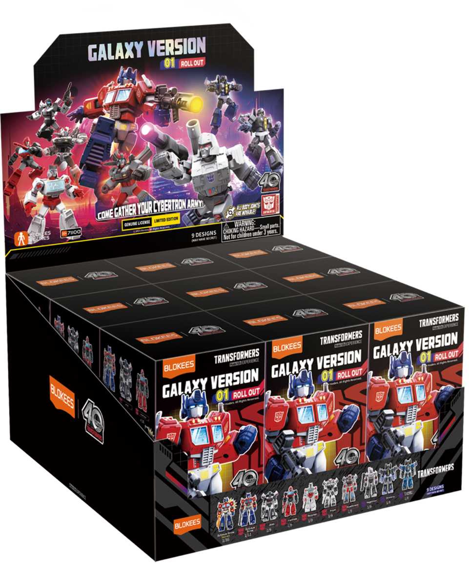 Blokees Transformers Galaxy Version 01 Roll Out | Grognard Games