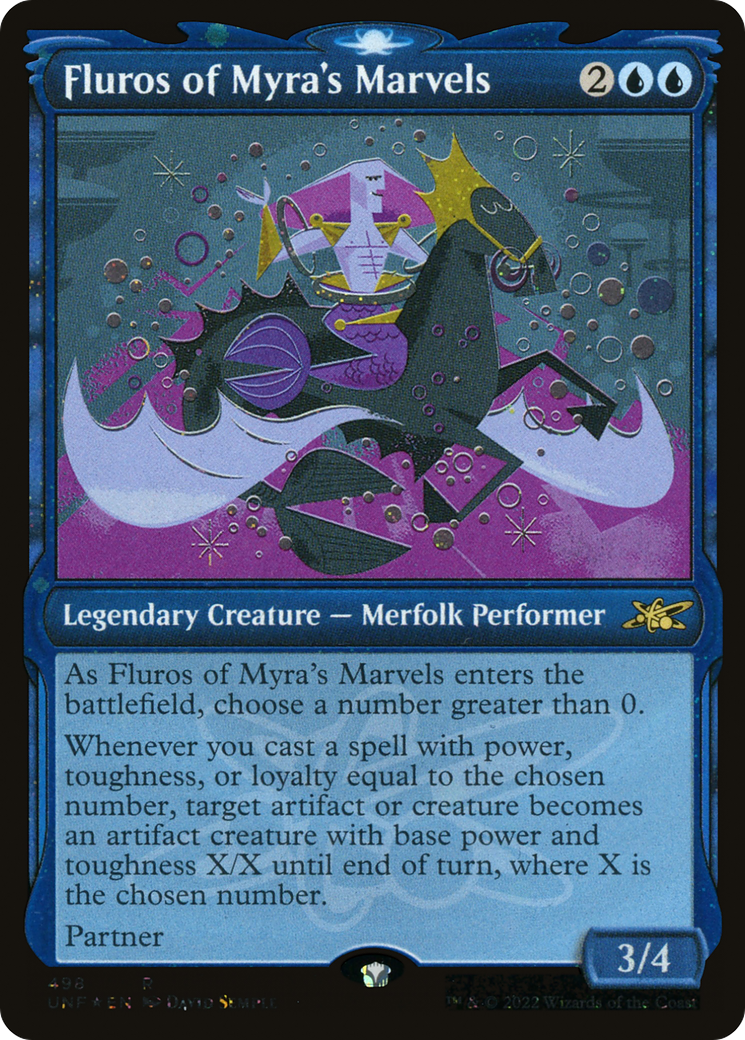 Fluros of Myra's Marvels (Showcase) (Galaxy Foil) [Unfinity] | Grognard Games