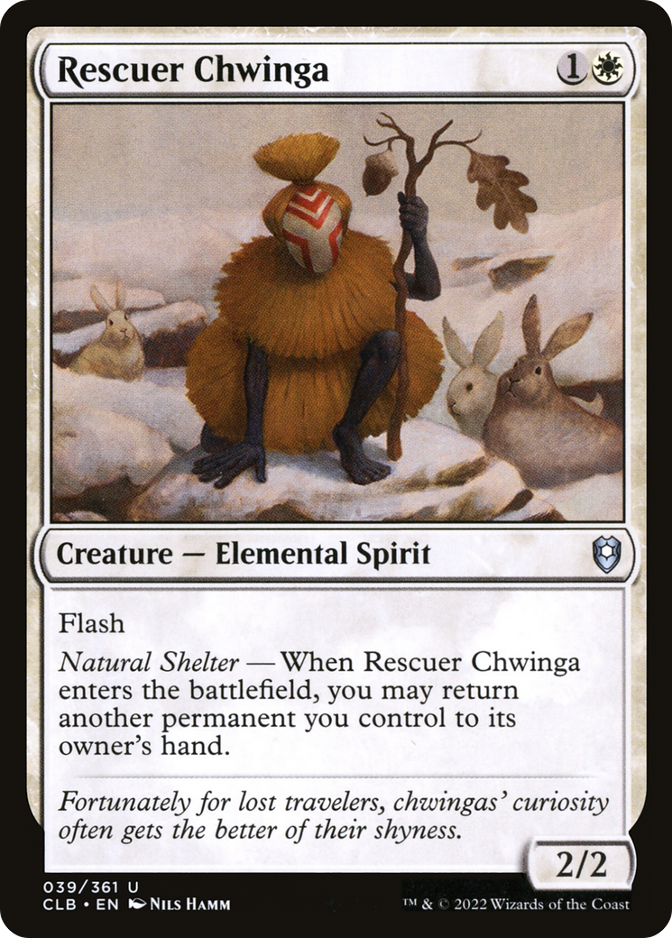 Rescuer Chwinga [Commander Legends: Battle for Baldur's Gate] | Grognard Games