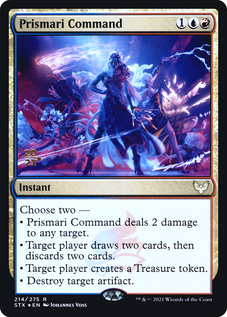 Prismari Command [Strixhaven: School of Mages Prerelease Promos] | Grognard Games
