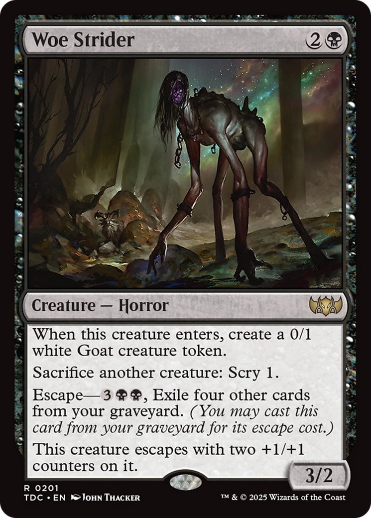 Woe Strider [Tarkir: Dragonstorm Commander] | Grognard Games