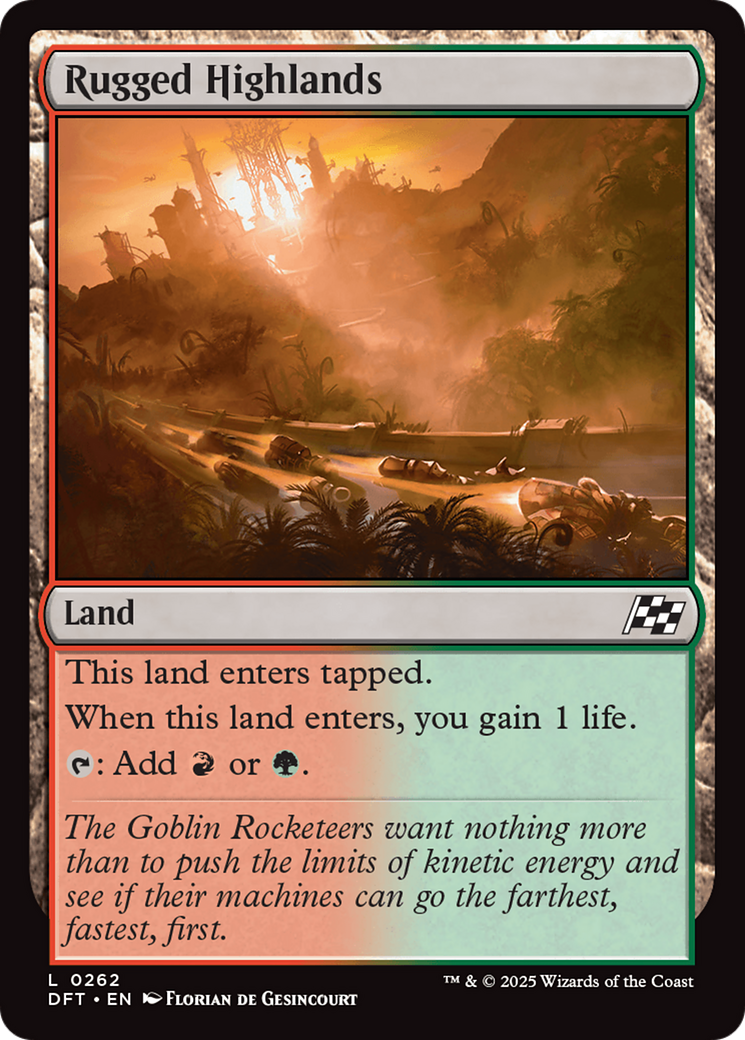 Rugged Highlands [Aetherdrift] | Grognard Games