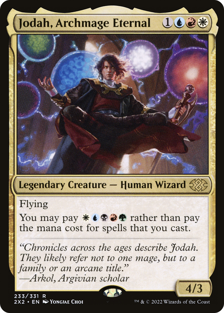 Jodah, Archmage Eternal [Double Masters 2022] | Grognard Games