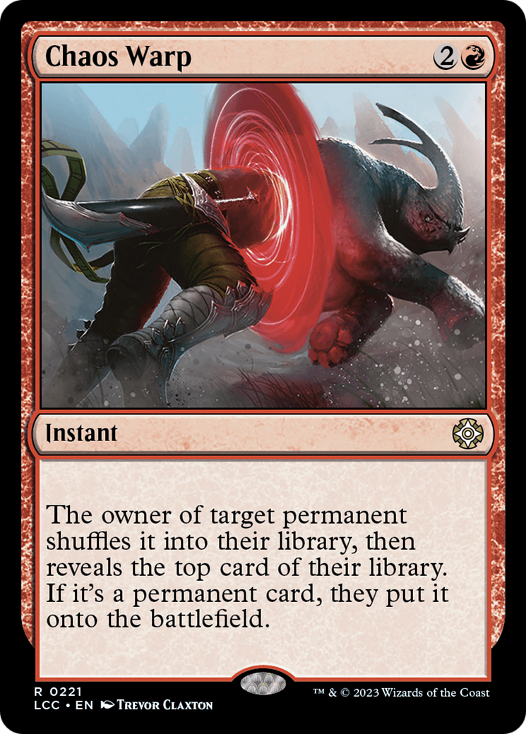 Chaos Warp [The Lost Caverns of Ixalan Commander] | Grognard Games
